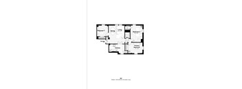the bedroom floor plan of the residence
