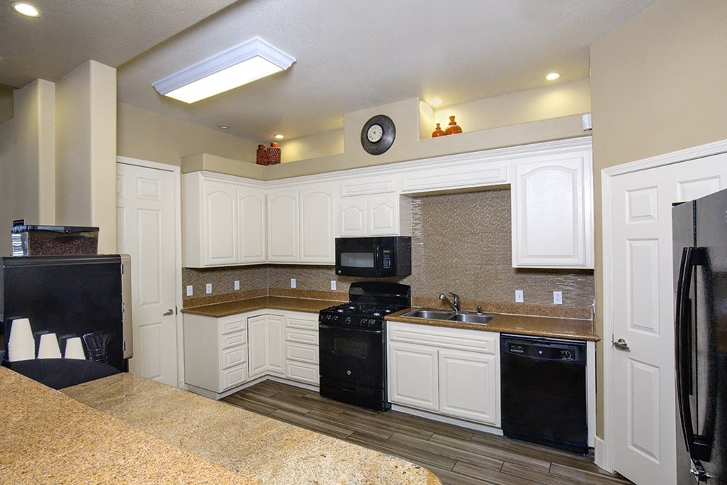 Updated Clubhouse Kitchen