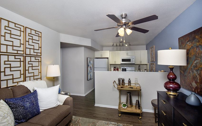 Ceiling Fans in Living Room - Photo Gallery