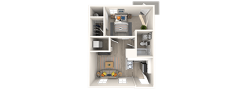 a bedroom floor plan of a 2100 sq ft apartment