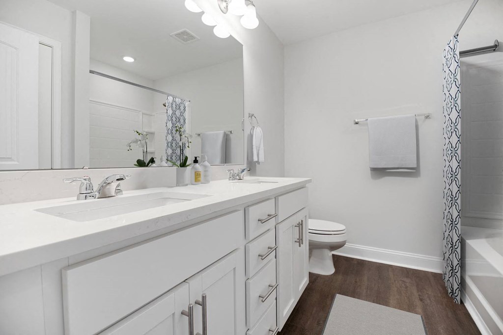 Cottonvale Towns in Savannah, GA photo of a bathroom with a sink and a toilet