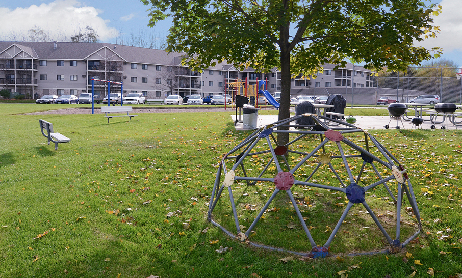 plenty of green spaces