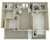 3 Bed | 2 Bath - Flats at Peoria IV