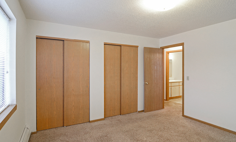 Great storage in units