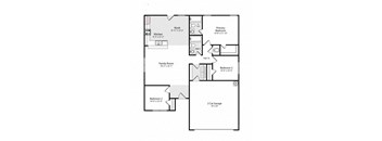 a floor plan of a house