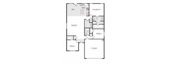 a floor plan of a house
