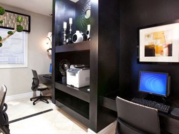 Two business centers with workstations and WiFi