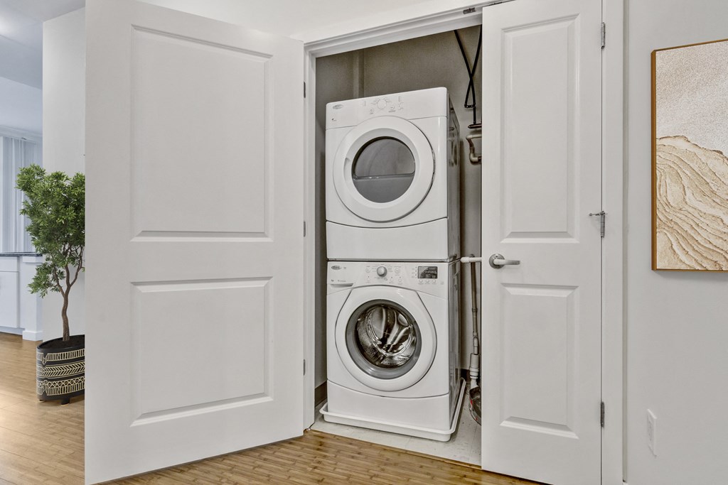 stackable washer and dryer