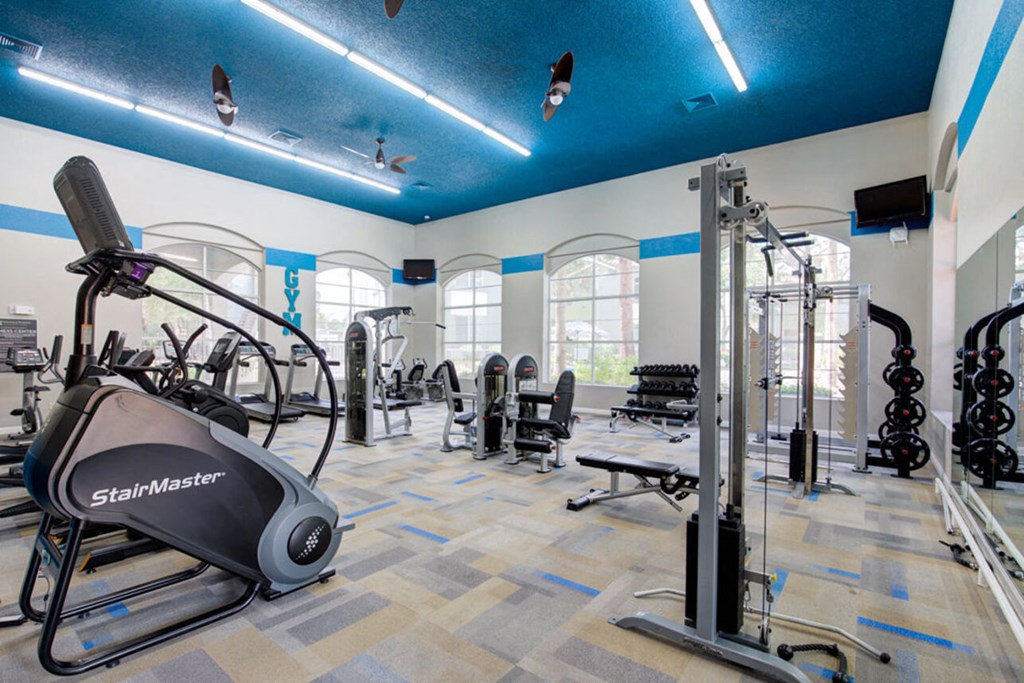 our state of the art gym is open for residents to use