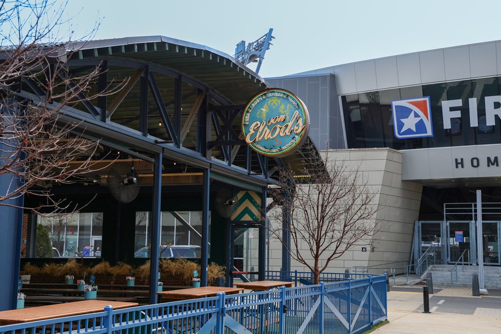 Von Elrod's Beer Garden and Sausage House at First Horizon Park in Nashville.