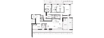 a floor plan of a house