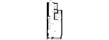 The Residences at 11W SB Floorplan