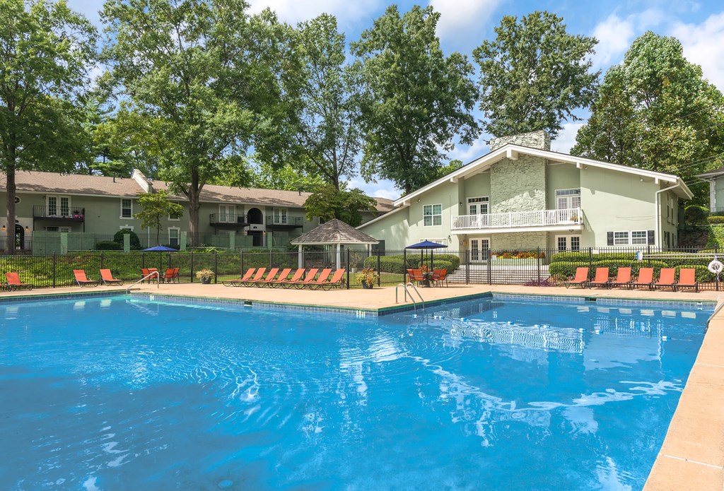 Apartments In Sandy Springs, GA for Rent – Celebration at Sandy Springs - resort style swimming pool