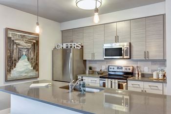Granite Countertop Kitchen at The Ashley, Charleston