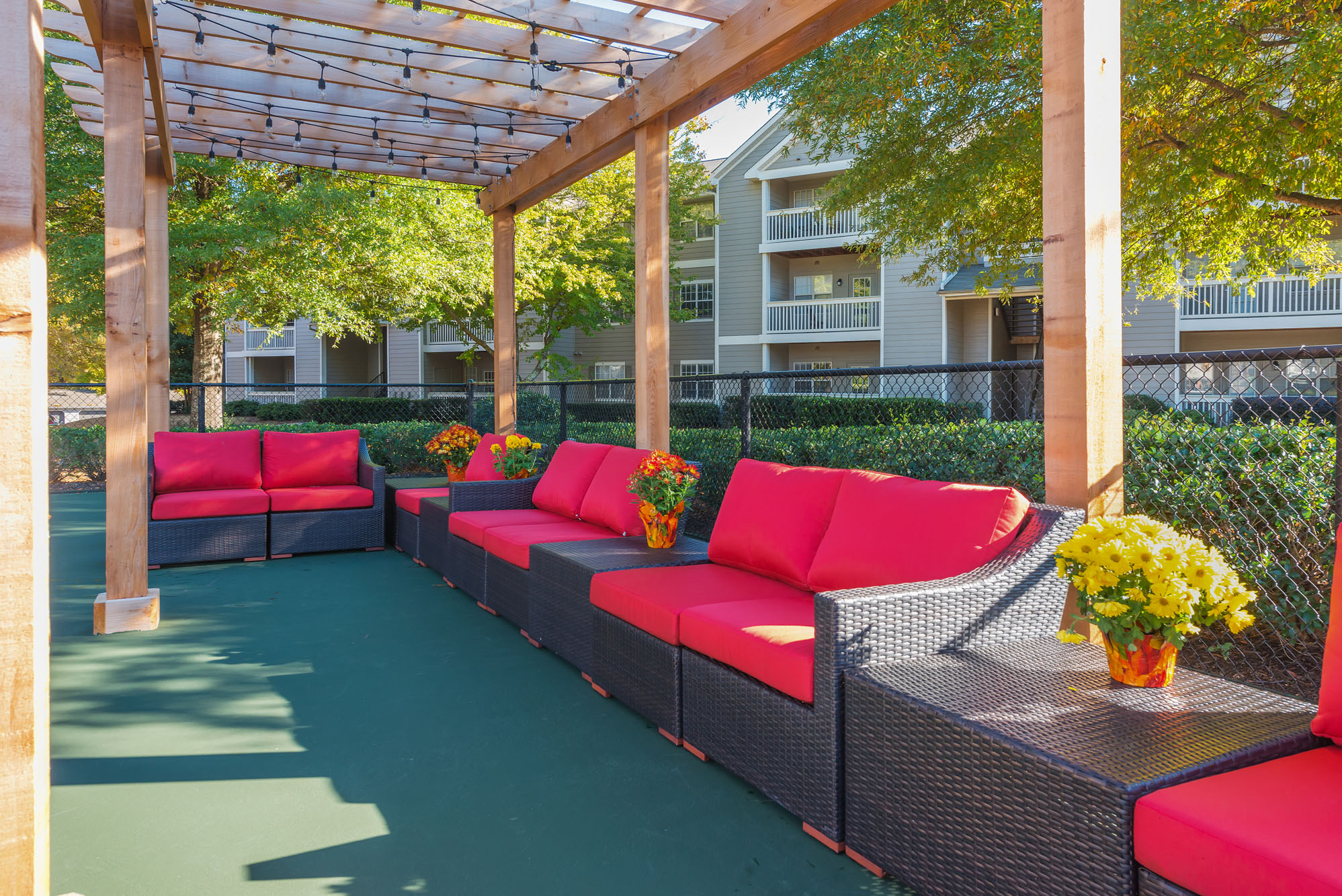 Outdoor Social Area at Echelon Park, McDonough, GA, 30253