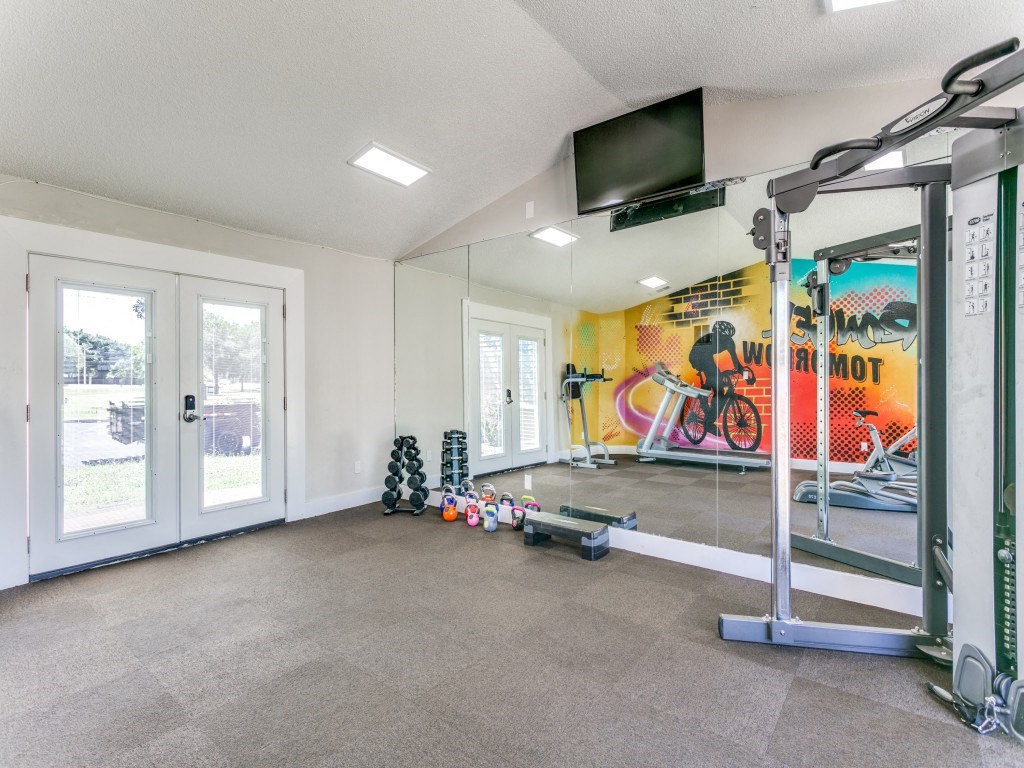 the preserve at ballantyne commons community exercise room
