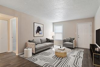 Mableton Ridge Apartments in Mableton GA photo of Spacious Modern Living Room (Alternate Angle)