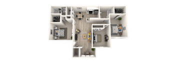 Chroma Park West Barcelona floorplan