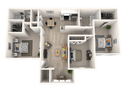 Chroma Park West Barcelona floorplan