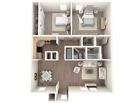 a floor plan image of the ranch at shadow lake