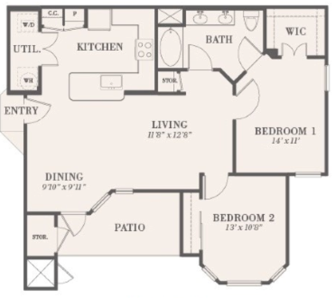 2D Floor plan rendering