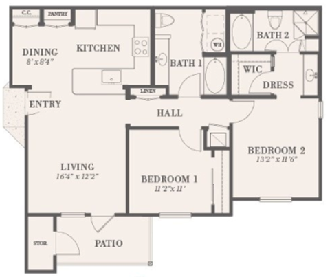 2D Floor plan rendering