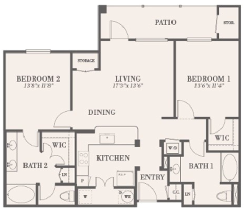 2D Floor plan rendering