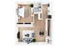 1 Bed 1 Bath 667 sqft
