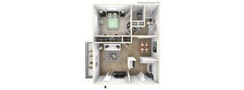 a floor plan image of the cortona apartment homes in cortona, ca