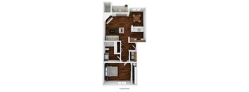 1 Bedroom - 1 Bath (1st - 2nd - 3rd Floors)
