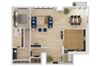 1 Bed 1 Bath A