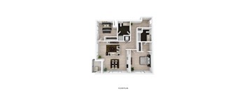 2 Bedroom B Floor Plan