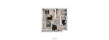 2 Bedroom C Floor Plan