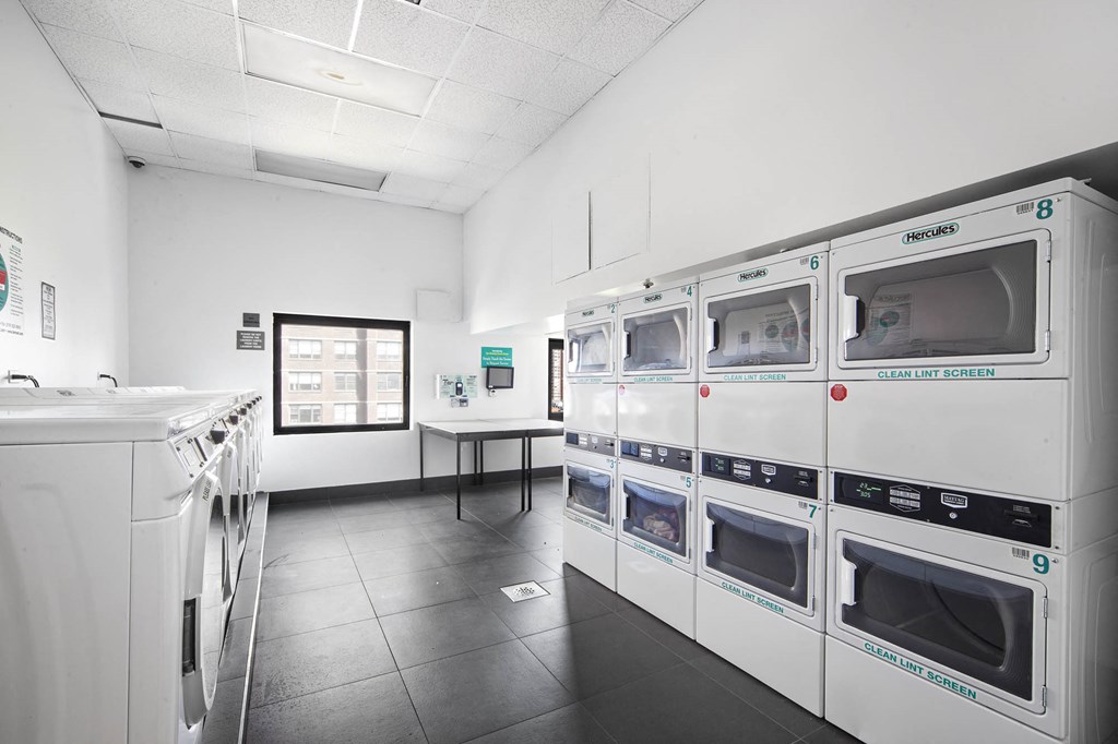 Shared laundry room