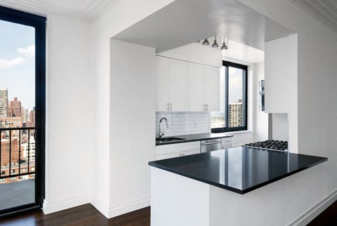 Renovated kitchens and apartments with balconies