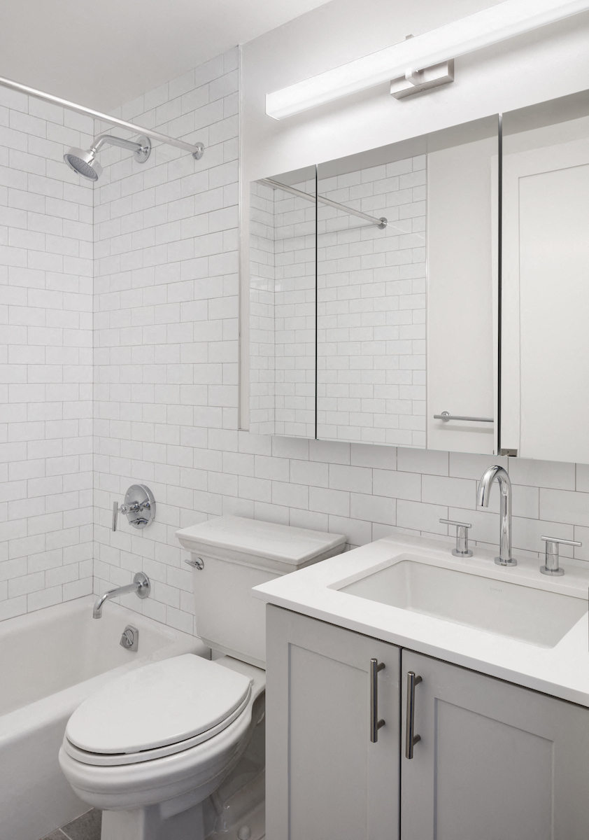 Renovated, luxury baths