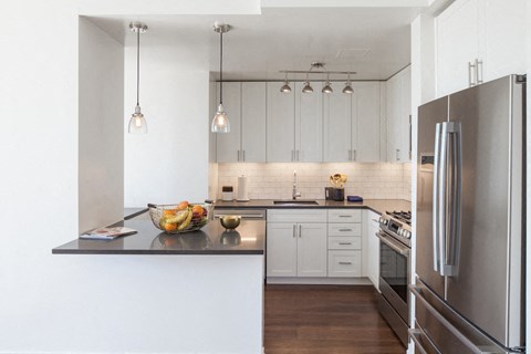 Renovated, gourmet kitchens