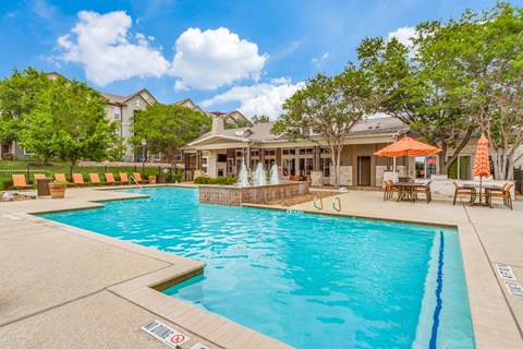 take a dip in our resort style swimming pool