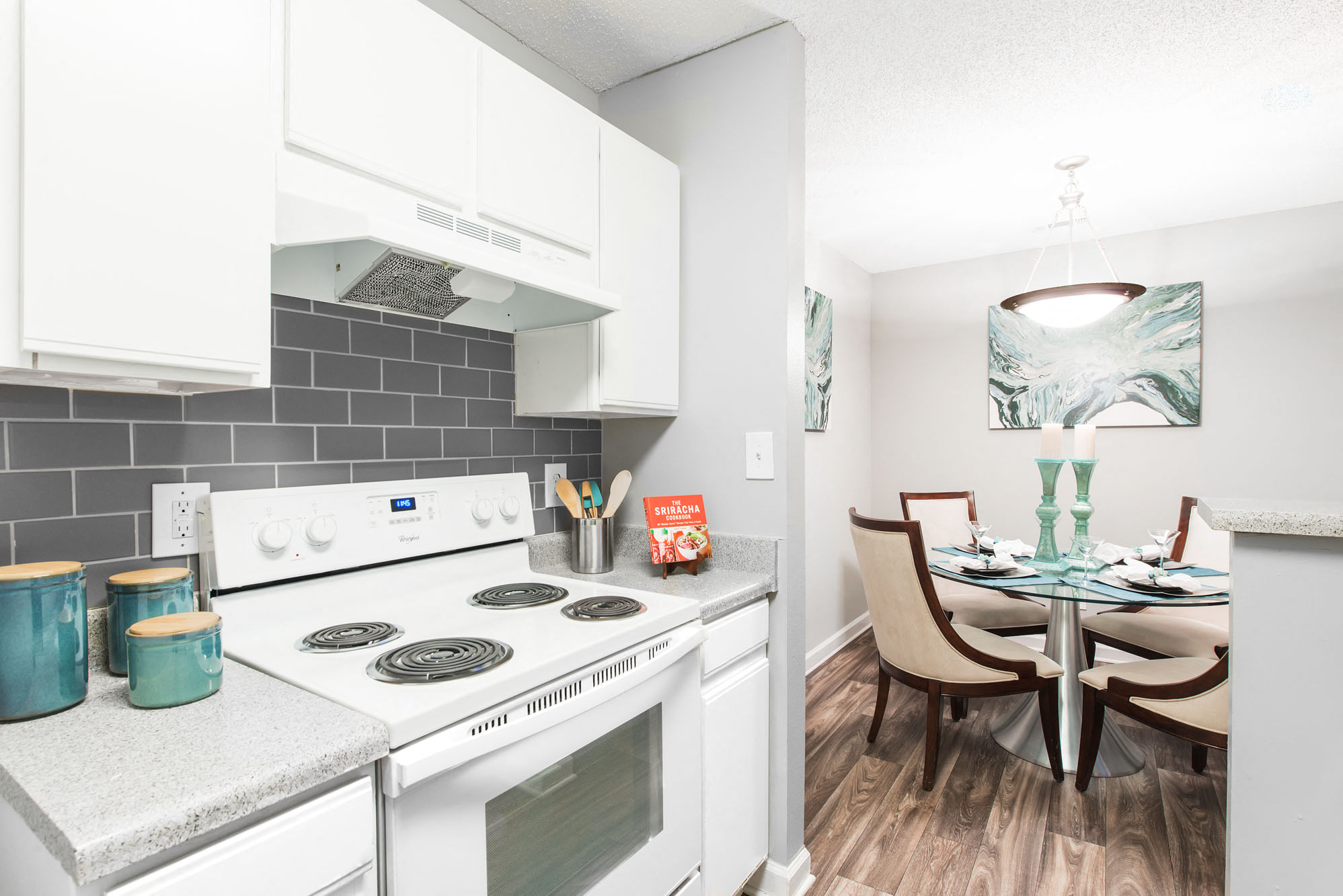 Dining Area With View To Kitchen at Echelon Park, McDonough