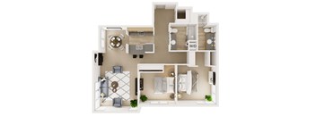 2 Bed 1.75 Bath Stack 1