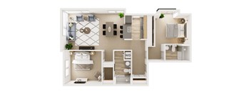 2 Bed 2 Bath Stack 6