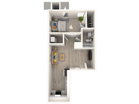 a1 floor plan  the residences at sawmill estates apartments  studio floor plan