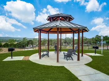 Area outside at LIV at Boerne Hills an Active Senior Community 62+, Texas