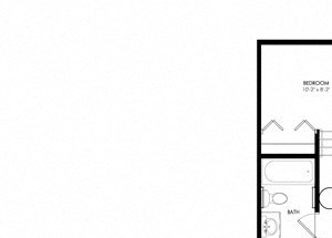 One Bedroom with Den Floor Plan One Bedroom with Den Floor Plan at Cosmopolitan Apartments, Saint Paul, 55101
