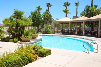 Refreshing swimming pool