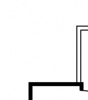1 Bed - 1 Bath 736 sq ft Floor Plan 1 Bed - 1 Bath 736 sq ft Floor Plan at Bella Terra Apartments, Mukilteo, 98275