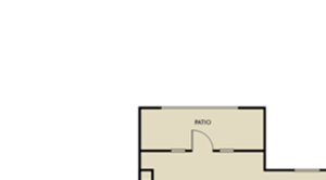 3 bed + Den 3 Bath 1900-1945 square feet Townhouse floor plan