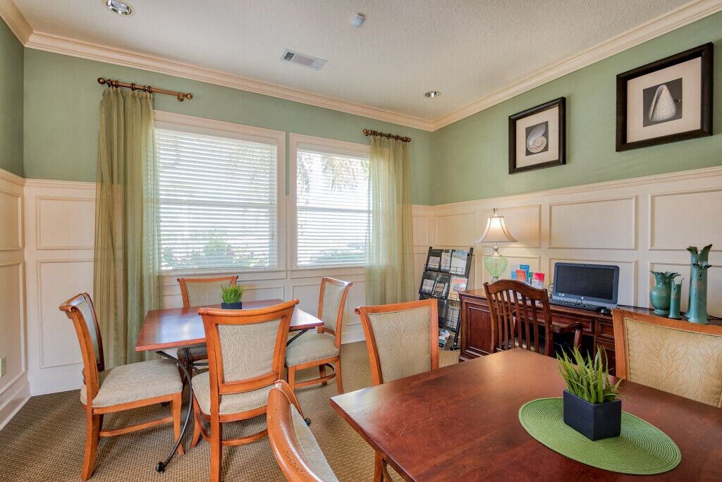 Tattersall Village Apartments in Hinesville Georgia photo of business center