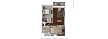 _MS_Apartment_Oceanaire_1 bedroom 1 bath 3D Furnished