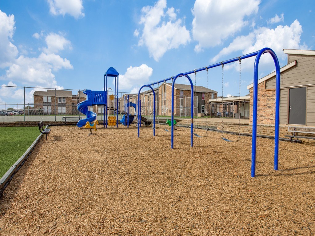 Playground at Monarch Pass in Fort Worth, Texas, near South Fort Worth.